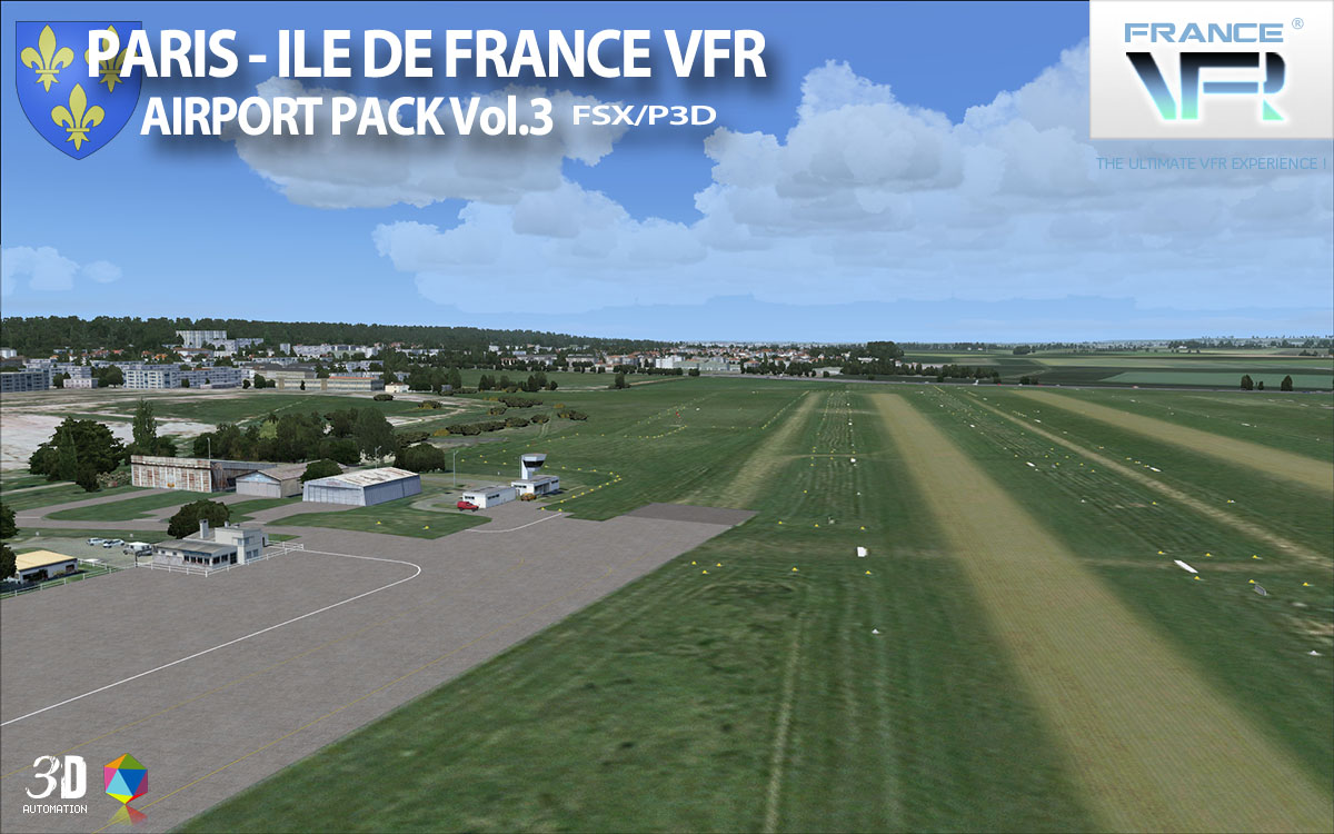 Paris-Ile de France VFR - Airport Pack Vol. 3